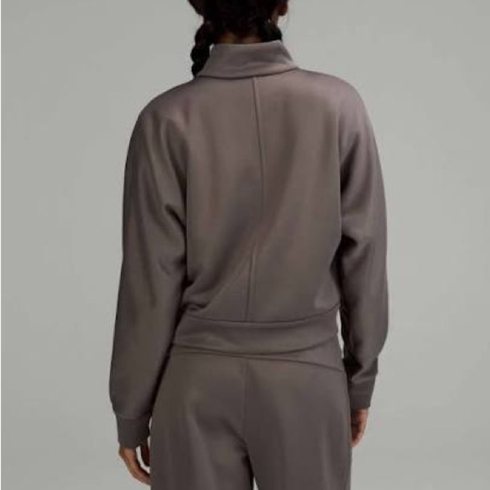 Lululemon Lab Fleece Track Jacket in Rover - Picture 2 of 7